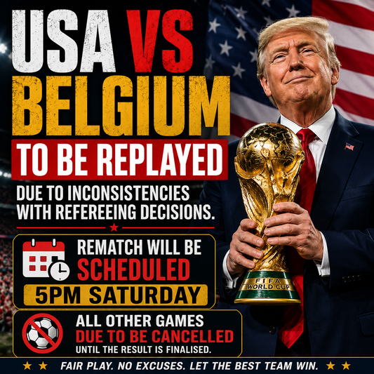 BREAKING: USA vs Belgium World Cup Clash to Be Replayed