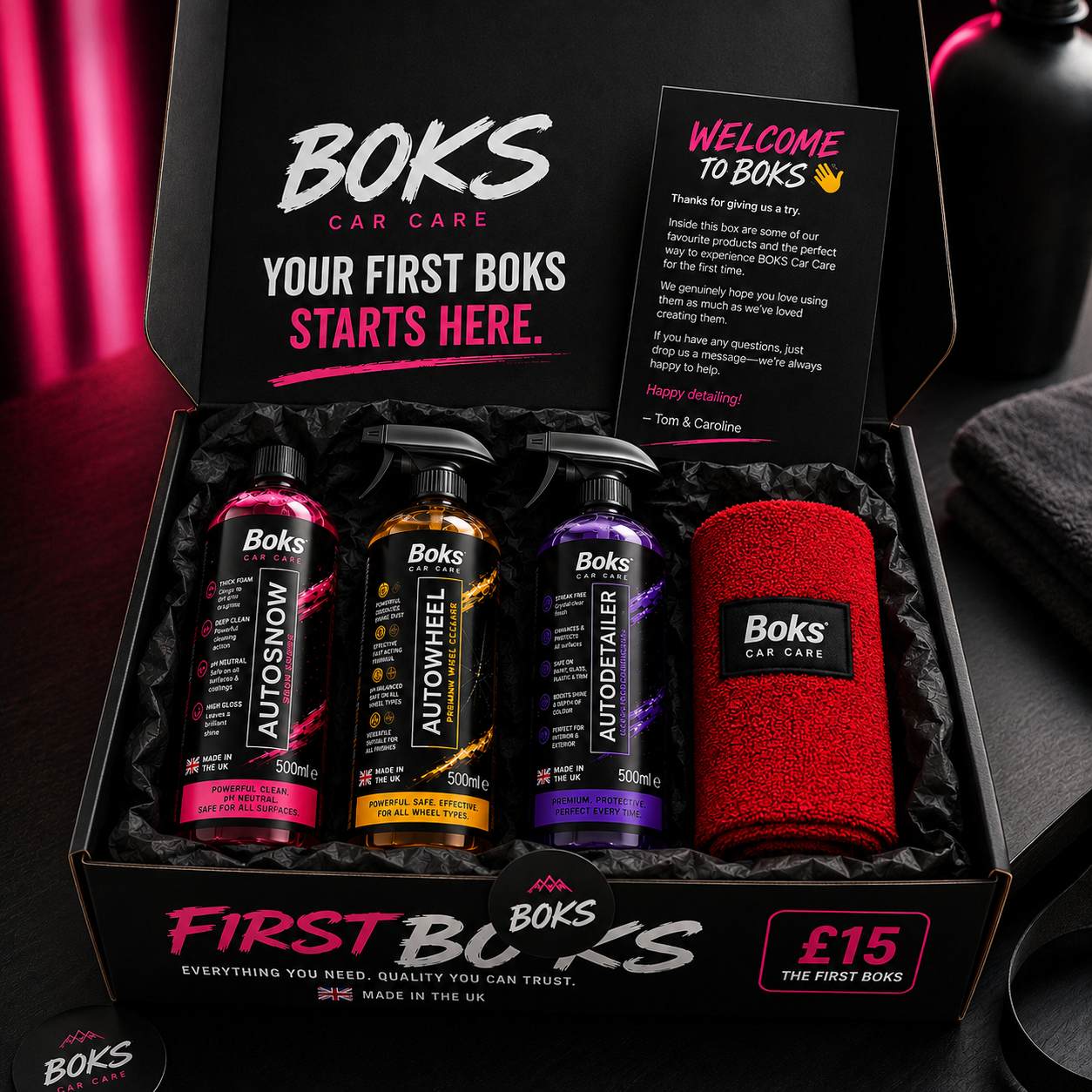 FIRST BOKS
