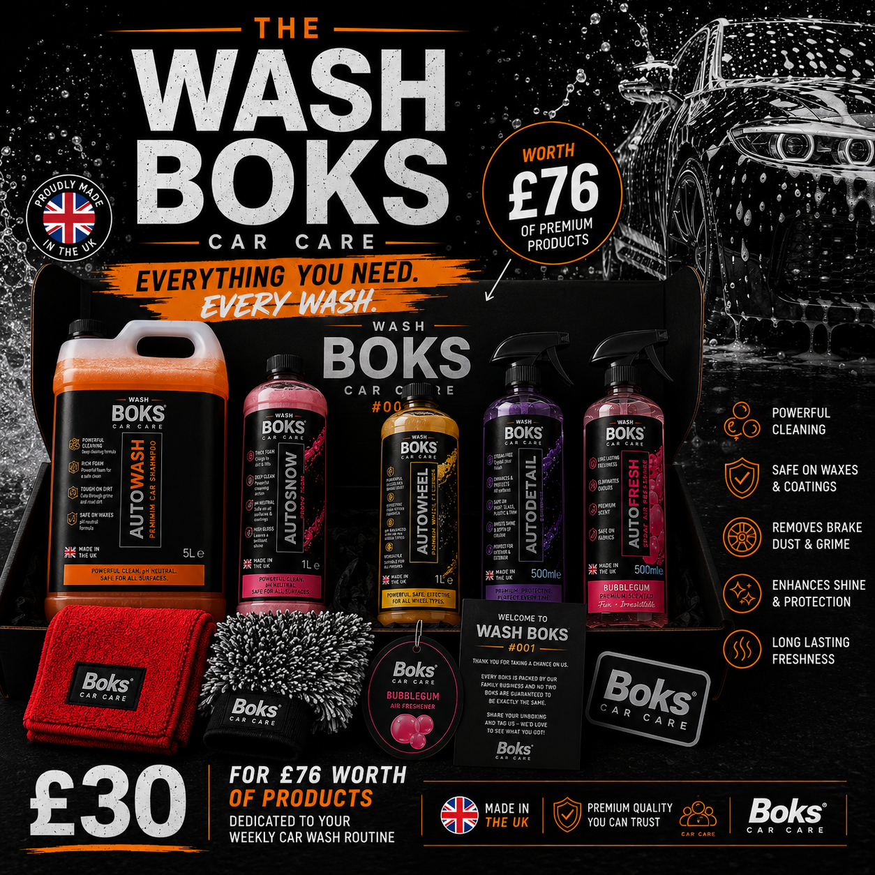 THE WASH BOKS