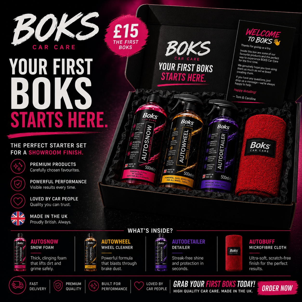 FIRST BOKS